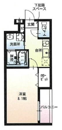 萱島駅 徒歩3分 1階の物件間取画像